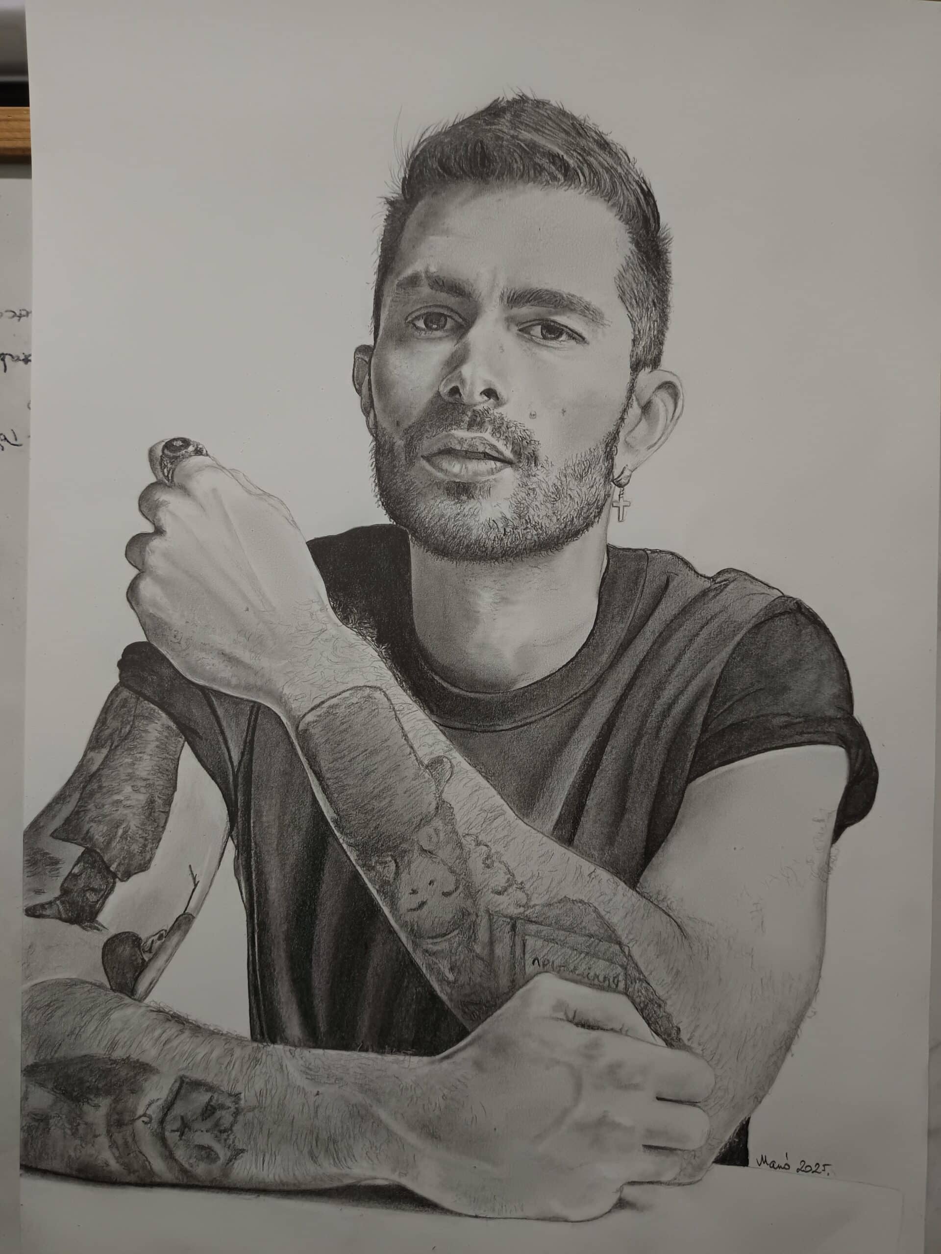 ByeAlex portré rajz